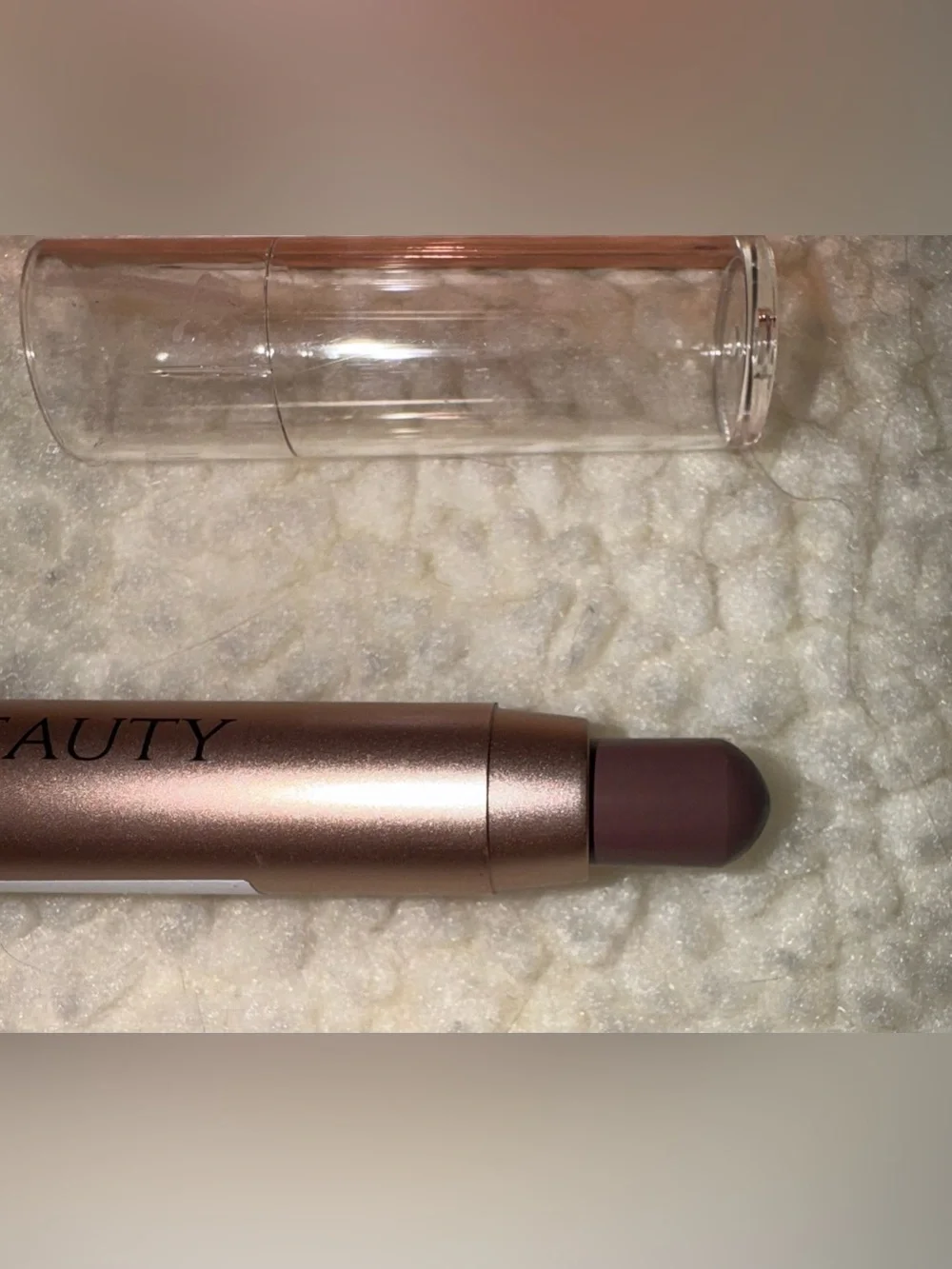 Matte Cream Eyeshadow Stick with Blending Brush - Dahlia by Cheeky Rose Beauty
